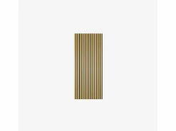AHD Panel De Pared | 4 paneles decorativos de pared de madera efecto dorado 120x60cm Tabb-GO