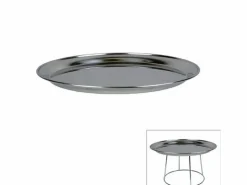 4 platos de marisco de acero inoxidable Ø 36 cm < Chevalier diffusion Hot