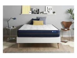 ACTISOM Colchones - 180X200Cm * - Colchón 180 x 200- Colchón Doble, Espuma Viscoelástica, 24 cm de Grosor - Soporte y Confort Muy Firmes - Alta Calidad para un Sueño Óptimo