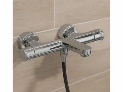 Aero mezclador para bañera y ducha termostático cromado Huber < Essebagno Clearance