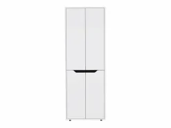Alacena Herring en melamina con 4 puertas y 5 estantes , blanco , 170 cm X 60 cm X 30 cm < TuHome Outlet