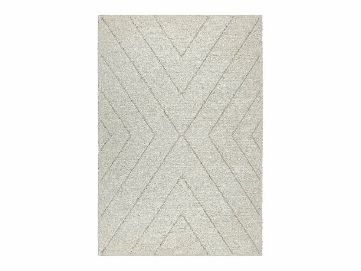 Alfombra Bahar Shaggy patrón triángulos, , 160 x 230 cm < the carpet Discount