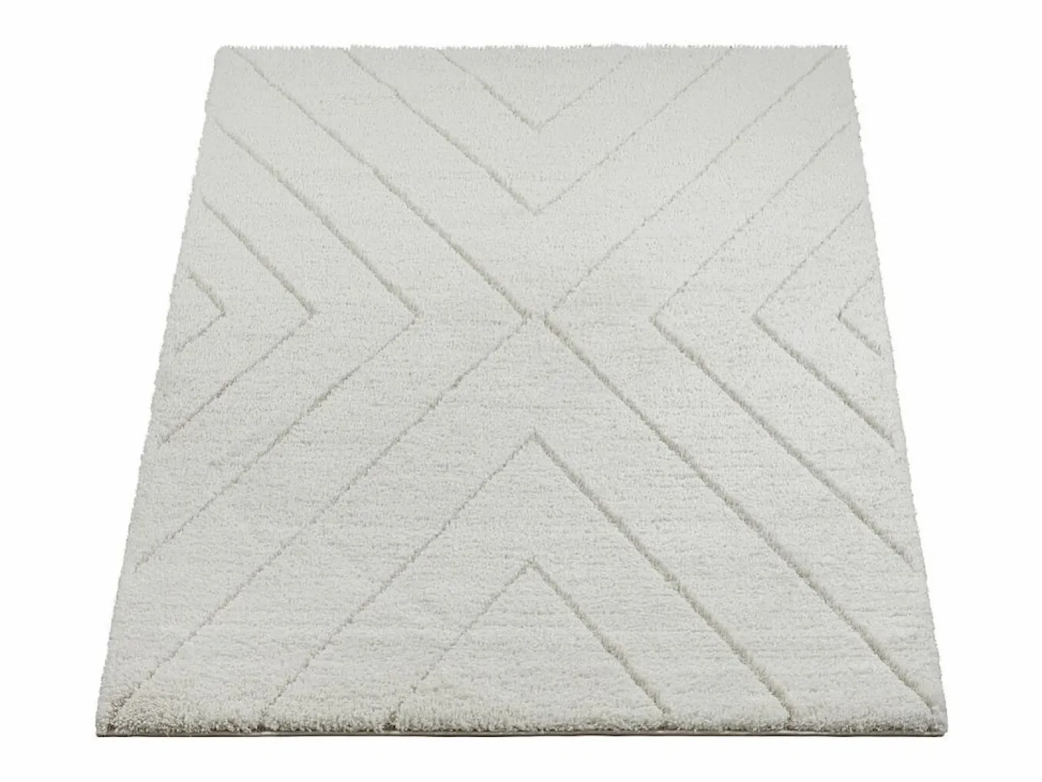 Alfombra Bahar Shaggy patrón triángulos, , 160 x 230 cm < the carpet Discount