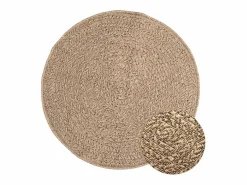 Alfombra con aspecto de yute interior y exterior 90 cm < Clicnbuy Hot