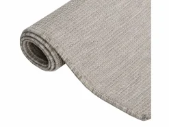 Alfombra de exterior de tejido plano gris taupe 80x250 cm < Clicnbuy Best