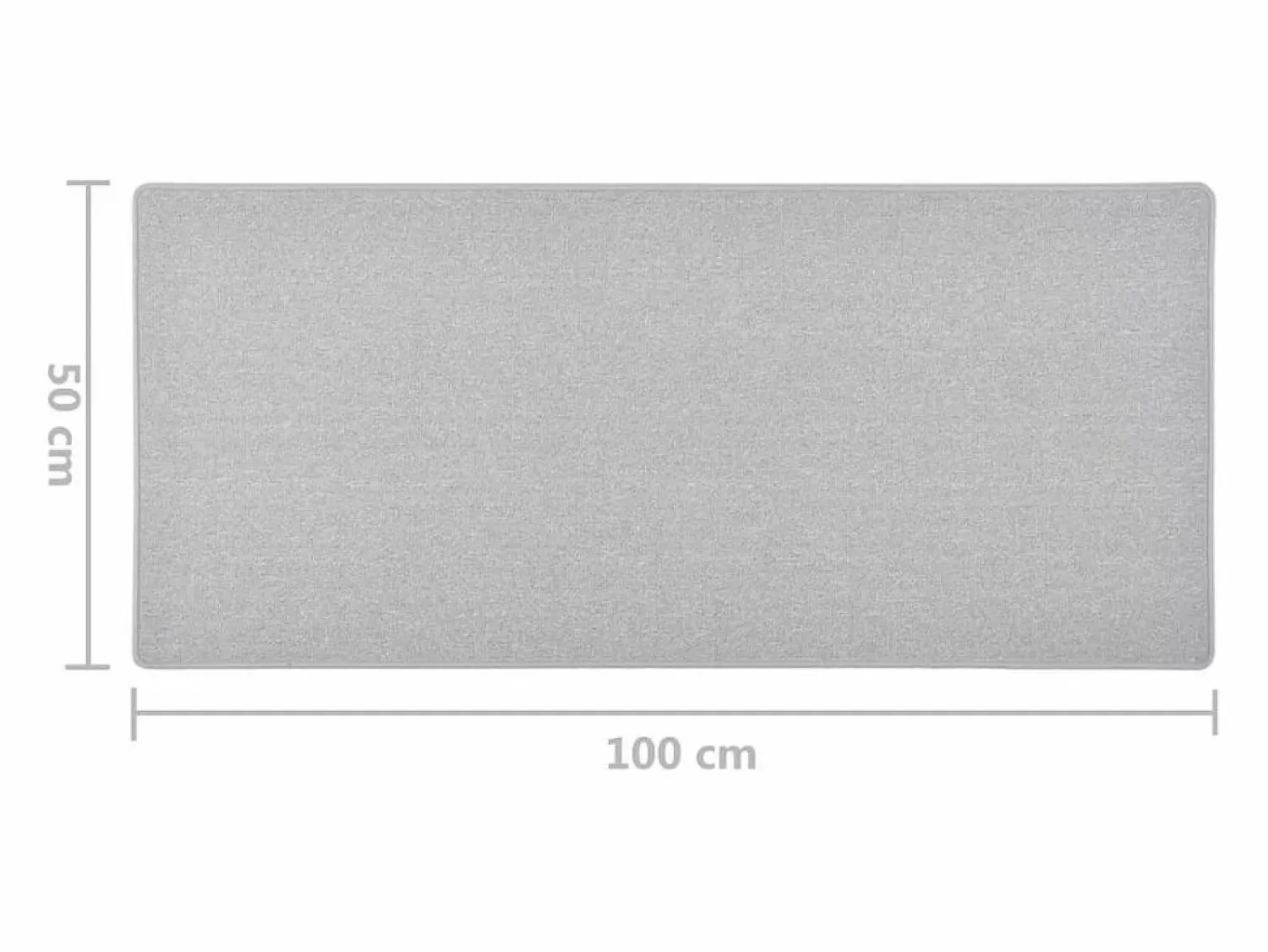 Alfombra de pasillo claro 50x100 cm < Clicnbuy Best