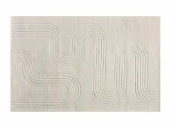 Alfombra en relieve 100% lana tufted a mano motivo abstracto, 200 x 290 cm, , LISANDRA < OZAIA Outlet