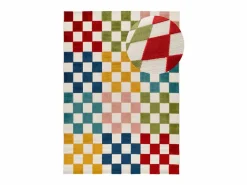 Alfombra De Exterior|Decoración De Jardín * Alfombra exterior - geométrico con relieve - - 160 x 230 cm - MILA Multicolor