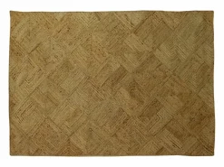 Alfombra rectangular 100 % yute trenzado - 160 x 230 cm - Natural - DAYA < OZAIA Discount