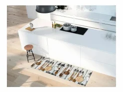 Alfombra de cocina - diseños con cocina - - 52 x 200 cm - RICCI < Sale