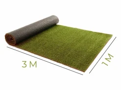 Césped Artificial | Alfombra de Césped Artificial para Exteriores 100% Sintético para Jardín, Terraza, Balcón - Longitud 300 x Ancho 100 cm