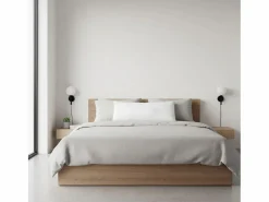Almohada | Almohada Noah visco copos y aloe vera antialérgica blanco 70 cm