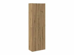 Aparador alto madera de ingeniería roble artisan 60x32x190 cm < vidaxl Online