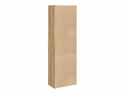 Aparador alto madera de ingeniería roble artisan 60x32x190 cm < vidaxl Online