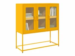 Aparador de acero laminado en frío 100,5x39x107 cm < vidaxl Best