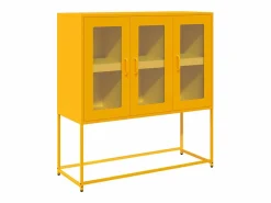Aparador de acero laminado en frío 100,5x39x107 cm < vidaxl Best