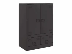 Aparador de acero 67x39x95 cm < vidaxl Online