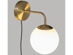 Atmosphera Aplique Para Pared | Aplique dorada de vidrio