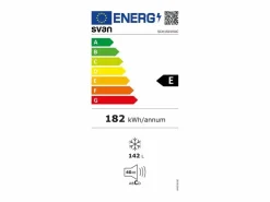 Arcón congelador Svan SCH1501EDC cíclico 142L Dual Cooling E 69,8 cm < Outlet