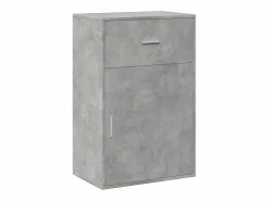 Armario almacenaje madera ingeniería hormigón 56,5x39x90cm < vidaxl Outlet