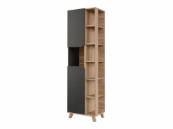 Armario alto sonoma/antracita 50x35x175 karen < Vicco Hot
