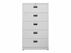 Armario archivador de acero claro 90x46x164 cm < vidaxl Clearance
