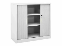 Armario con puerta corredera acero 90x40x90 cm < vidaxl Best