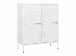 vidaxl Cajonera De Escritorio | Armario de almacenamiento acero 80x35x101,5 cm