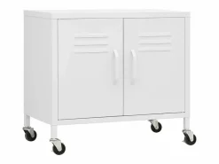 vidaxl Cajonera De Escritorio | Armario de almacenamiento acero 60x35x56 cm