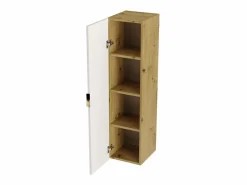 Armario de baño alto con 1 puerta Roble Artisan / Orio < Discount