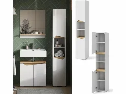 Armario de baño /artesano 30x35x180 marelle < Vicco New