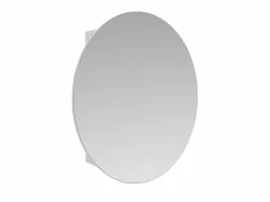 Armario de baño de pared con espejo ovalado - estanterías para el cuarto de baño - - RURI < Vente-unique New