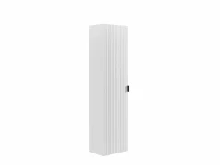 Armario de baño flotante estriada, mate, 3 estantes, ZEVINI < Vente-unique Best