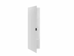 Armario de baño flotante estriada, mate, 3 estantes, ZEVINI < Vente-unique Best