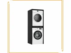 Armario de baño sobre lavadora y secadora, columna de estantes para electrodomésticos en color . < Discount