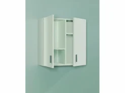 duehome Mueble De Pared Para Baño * Armario de colgar Use Blanco