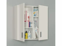 duehome Mueble De Pared Para Baño * Armario de colgar Use Blanco