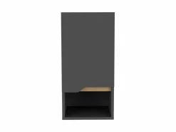 Armario de Pared de Baño Laurent, con estantes 62 CM A X 30.1 CM An X 33 CM P. Plomo / Duna < TuHome Best