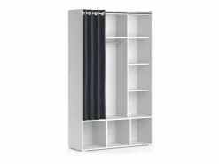 Vicco Muebles Niño * Armario de ropa para niños 105.8x38x178.1 luigi Blanco