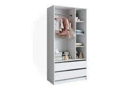 Vicco Muebles Niño | Armario de ropa para niños 100x50x200 elmo