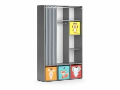 Vicco Muebles Niño | Armario de ropa para niños 105.8x38x178.1 luigi