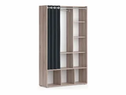 Vicco Muebles Niño * Armario de ropa para niños sonoma 105.8x38x178.1 luigi Color natural claro