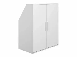 Armario inclinado para techo abuhardillado de 2 puertas en color - ADEZIO < Vente-unique Best