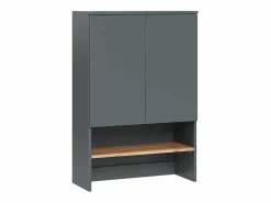 Armario para lavadora antracita/roble dorado 68x29x100.4 viktor < Vicco Sale