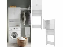 Armario para lavadora 64x26x190 martha < Vicco Best