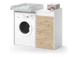 Armario para lavadora 116x50x98 alf < Vicco Clearance