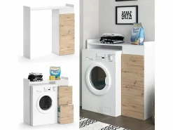 Vicco Mueble Para Lavadora * Armario para lavadora 99x33.8x98 alf Blanco