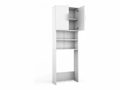 Vicco Mueble Para Lavadora * Armario para lavadora 64x26x190 Blanco