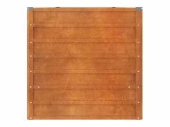 Arriate oxidado de acero corten 400x80x77 cm < Clicnbuy Discount