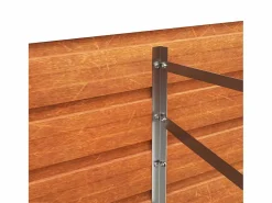 Arriate oxidado de acero corten 400x80x77 cm < Clicnbuy Discount